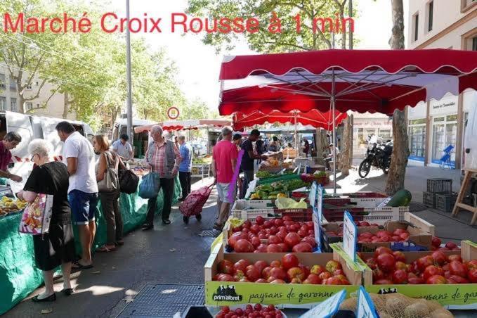 Le Croix Rousse Jacquard Apartment Lyon Luaran gambar